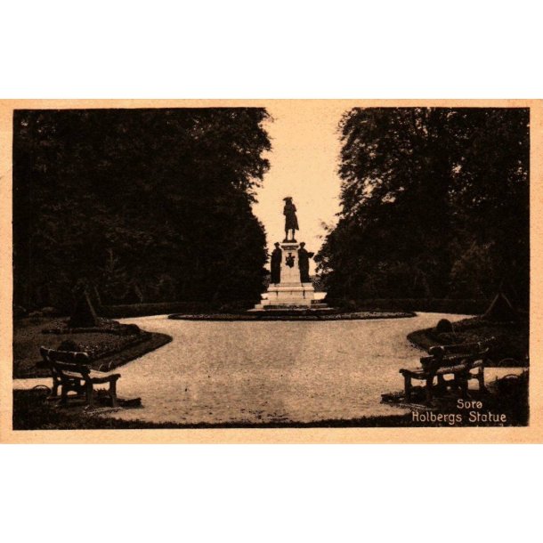 Sor - Holbergs Statue - Svegrds 63 - Ubrugt