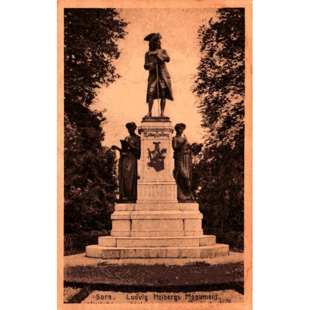 Sor - Ludvig Holbergs Monument - Clausens 16444 - Ubrugt