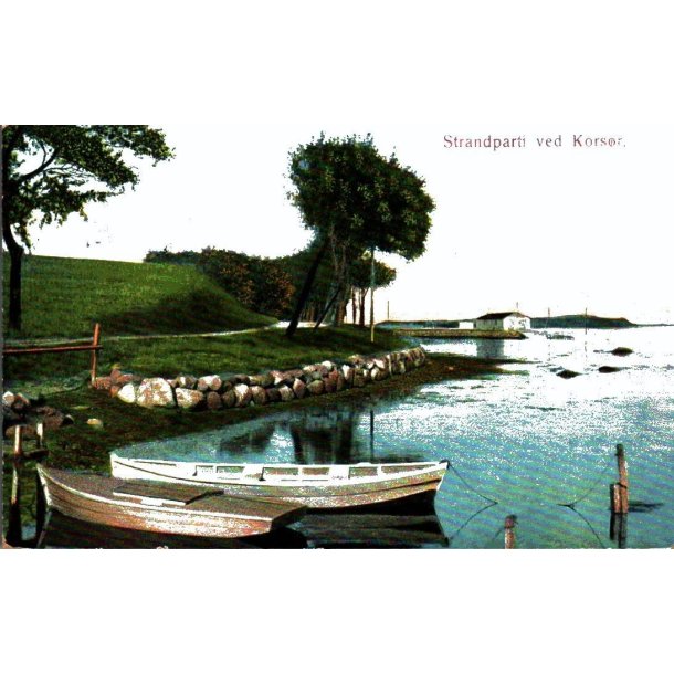 Strandparti ved Korsr - Alex Vincent 80 - Brugt