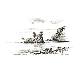 Illum - Lvehovederne - Bornholm - Dansk Smandskirke u/n - Brugt