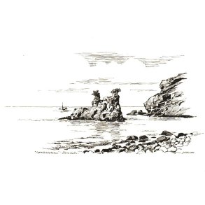 Illum - Lvehovederne - Bornholm - Dansk Smandskirke u/n - Brugt