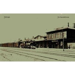 Holb�k - Jernbanestationen - Pater Alstrup 1095 - Brugt - Svagt Hj�rne !