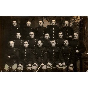 Soldater - Fotokort - Ludvig Jensen - Holbk - u/n - Ubrugt