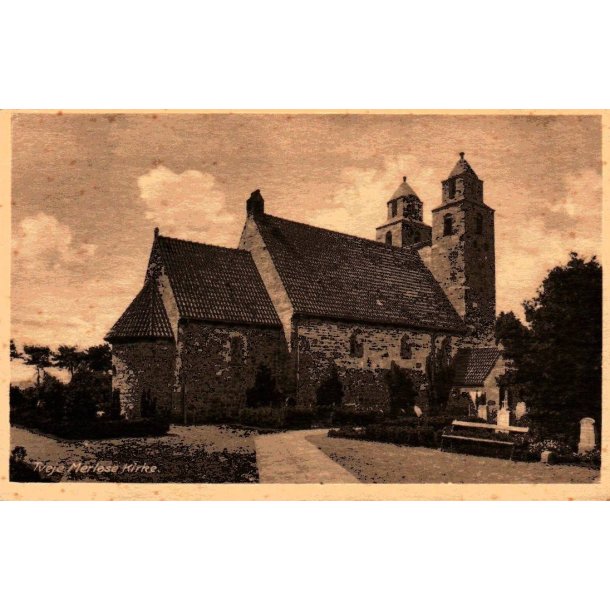 Tveje Merlse Kirke. - Stender H. 82 - Ubrugt