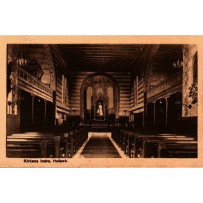 Kirkens Indre - Holb�k - Jernbanekiosken - u/n - Brugt