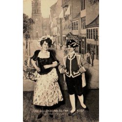 Frk. Holllenborg og Frk. Ida Kj�r - Sommerrevuen 1907 - Stender 11248 - Brugt