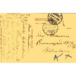 Holb�k - Parti fra Fjorden - Kunstnerbrevkort 12695 - Brugt