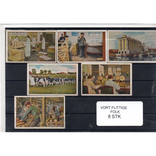Vort Flittige Folk - Rich 8 Stk.