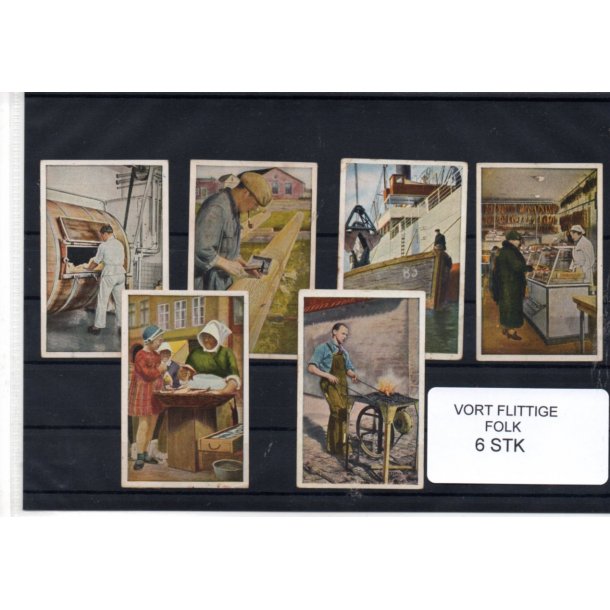 Vort Flittige Folk - Rich 6 Stk.