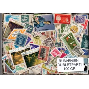 Rum�nien Dubletparti. 100 Gram.