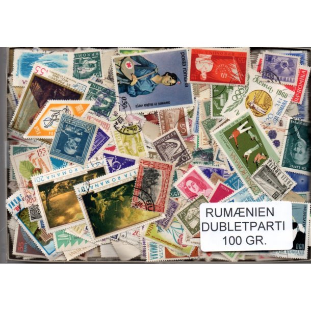 Rum�nien Dubletparti. 100 Gram.