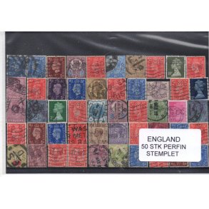 England Perfiner 50 stk. Stemplet/Ustemplet