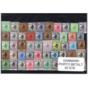 Danmark - Porto Betalt - Klip 50 Stk.