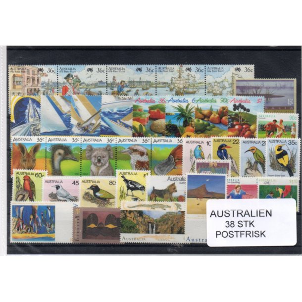 Australien - 38 Stk. Postfrisk