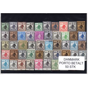 Danmark - Porto Betalt - Klip 50 Stk.