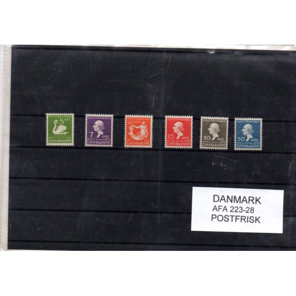Danmark - AFA  223 - 28 - Postfrisk