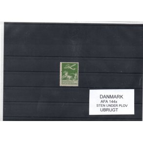 Danmark - AFA  144 X - Sten under Plov - Ubrugt