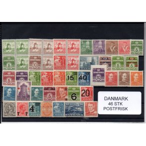 Danmark Samling - 46 Stk. Postfrisk