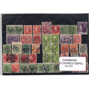 Stjernestempel Parti - 44 Stk.