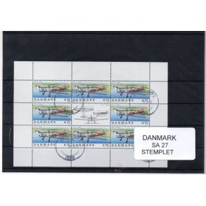 Danmark - Smark  SA 27 - Stemplet