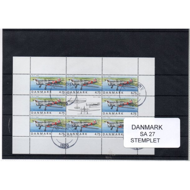 Danmark - Smark  SA 27 - Stemplet
