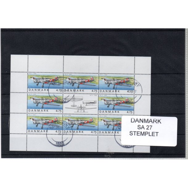 Danmark - Smark  SA 27 - Stemplet