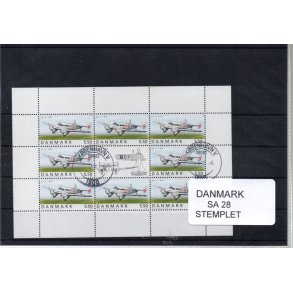 Danmark - Smark  SA 28 - Stemplet