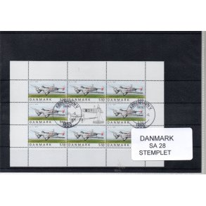 Danmark - Smark  SA 28 - Stemplet