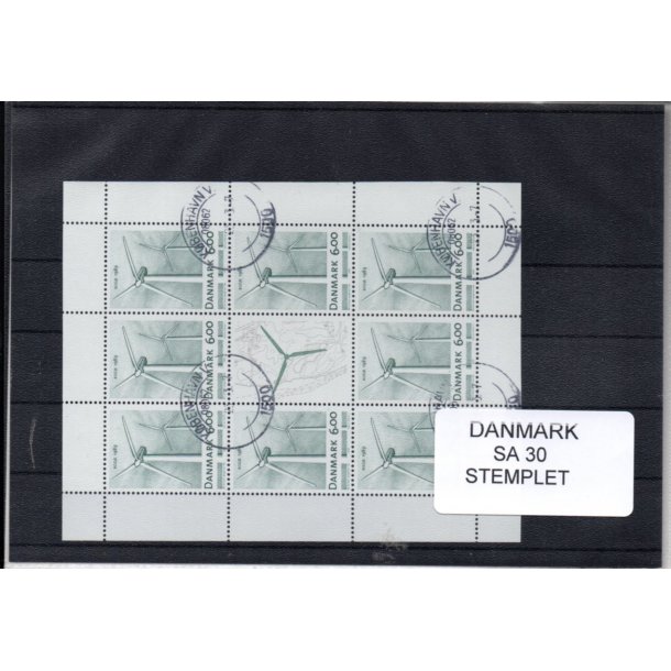 Danmark - Smark SA 30 - Stemplet