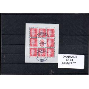 Danmark - Smark SA 24 - Stemplet