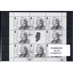Danmark - Smark SA 20 - Stemplet
