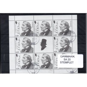 Danmark - Smark SA 20 - Stemplet