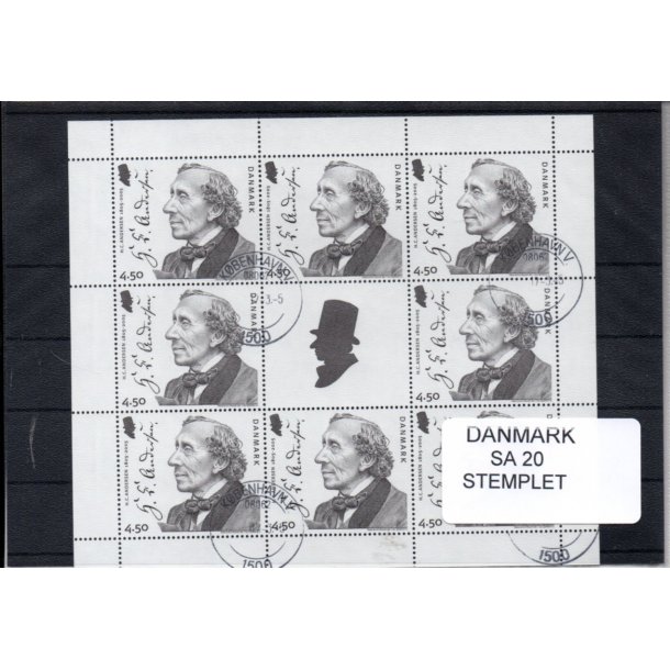 Danmark - Smark SA 20 - Stemplet