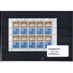 Danmark - Smark SA 15 A - Stemplet