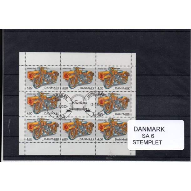 Danmark - Smark  SA 6 - Stemplet