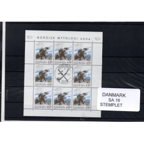Danmark - Smark SA 16 - Stemplet
