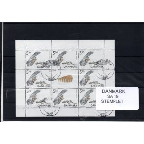 Danmark - Smark SA 19 - Stemplet