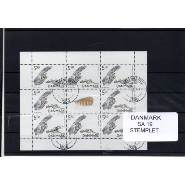 Danmark - Smark SA 19 - Stemplet