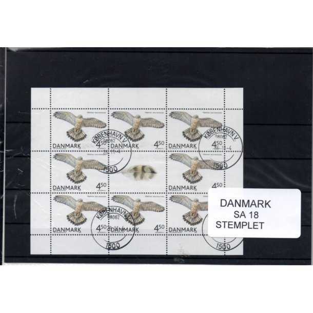 Danmark - Smark SA 18 - Stemplet
