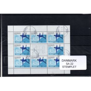Danmark - Smark SA 22 - Stemplet