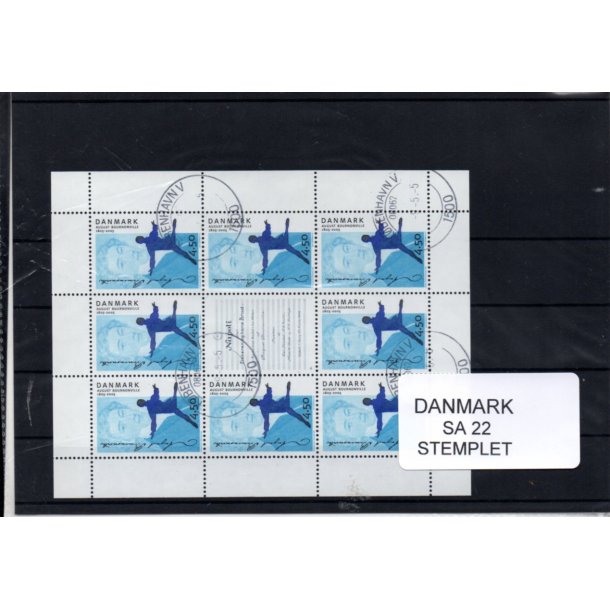 Danmark - Smark SA 22 - Stemplet