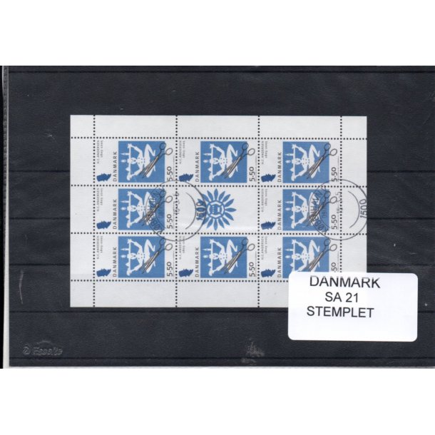 Danmark - Smark SA 21 - Stemplet