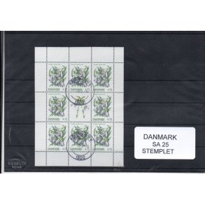 Danmark - Smark SA 25 - Stemplet
