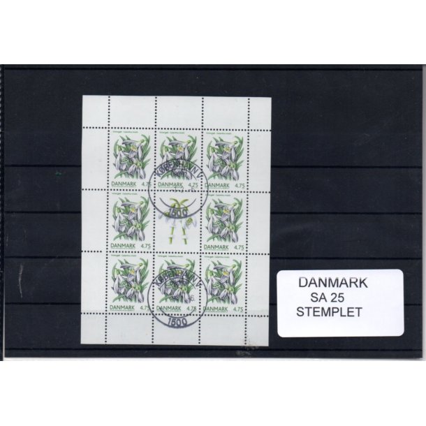 Danmark - Smark SA 25 - Stemplet