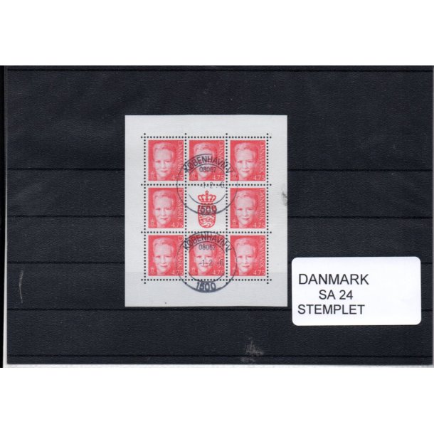 Danmark - Smark SA 24 - Stemplet