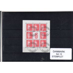 Danmark - Smark SA 15 - Stemplet
