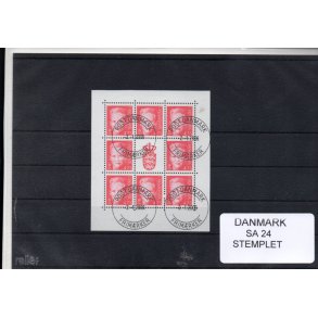 Danmark - Smark SA 24 - Stemplet