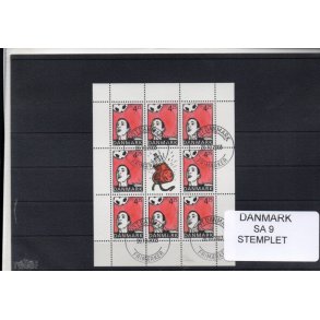 Danmark - Smark SA 9 - Stemplet