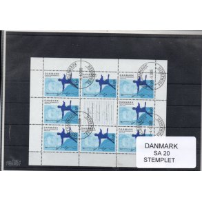 Danmark - Smark SA 20 - Stemplet