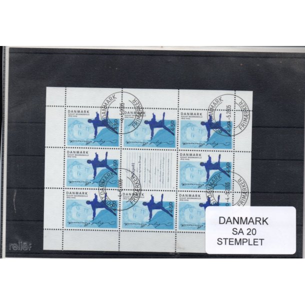 Danmark - Smark SA 20 - Stemplet